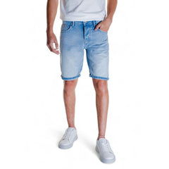 Antony Morato Light Blue Cotton Bermuda -   -  Antony Morato.