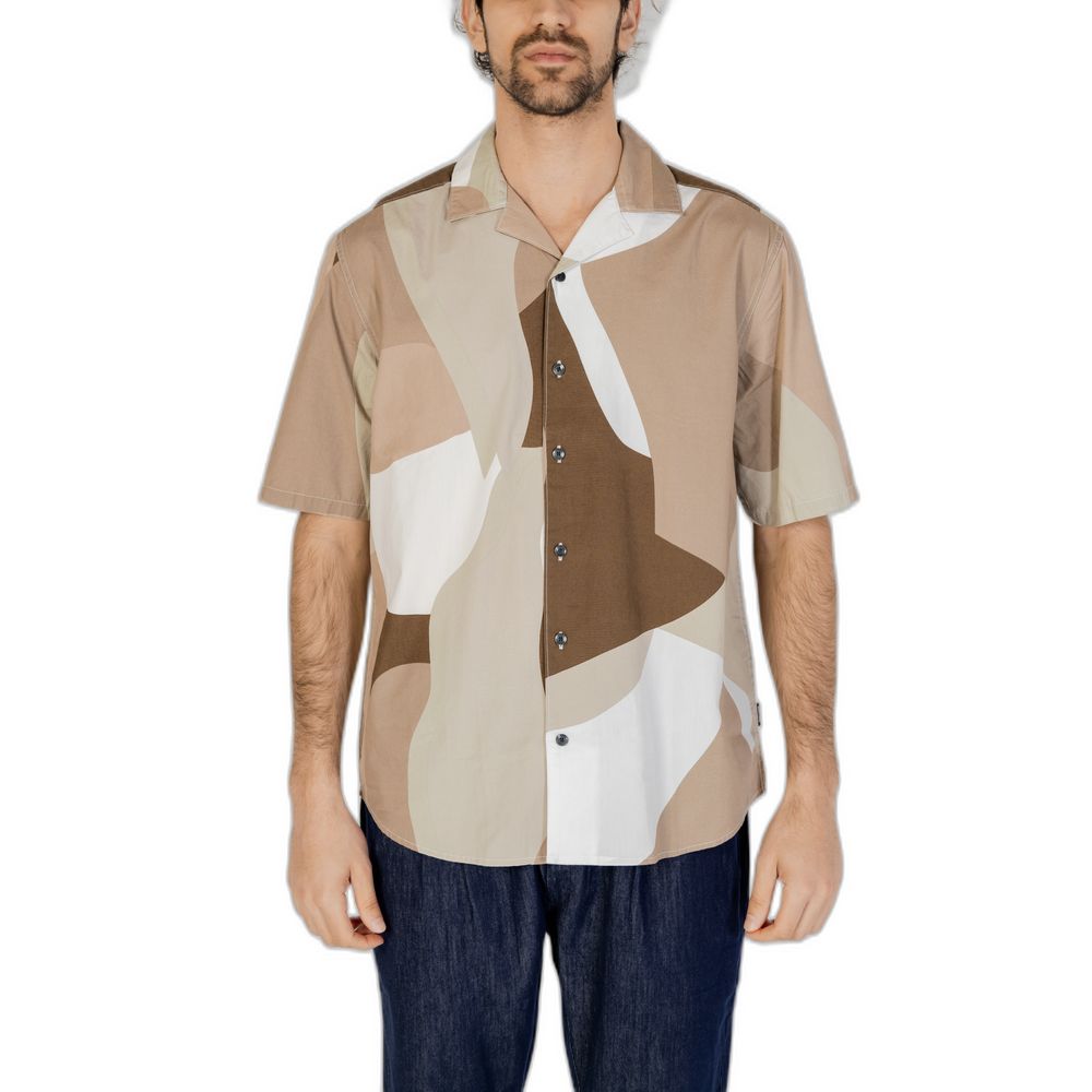 Only & Sons Brown Cotton Shortsleeve -   -  Only & Sons.