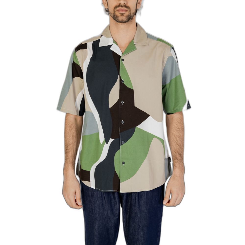 Only & Sons Green Cotton Shortsleeve -   -  Only & Sons.