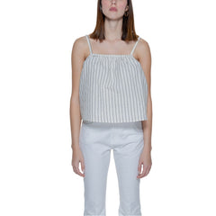 Vero Moda Beige Organic Cotton Tank Top -   -  Vero Moda.