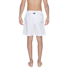 Blauer White Polyamide Swim Short -   -  Blauer.
