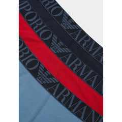 Emporio Armani Underwear Blue Cotton Underwear -   -  Emporio Armani Underwear.