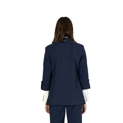 Rinascimento Blue Polyester Blazer -   -  Rinascimento.