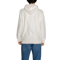Tommy Hilfiger Jeans White Cotton Hoody -   -  Tommy Hilfiger Jeans.