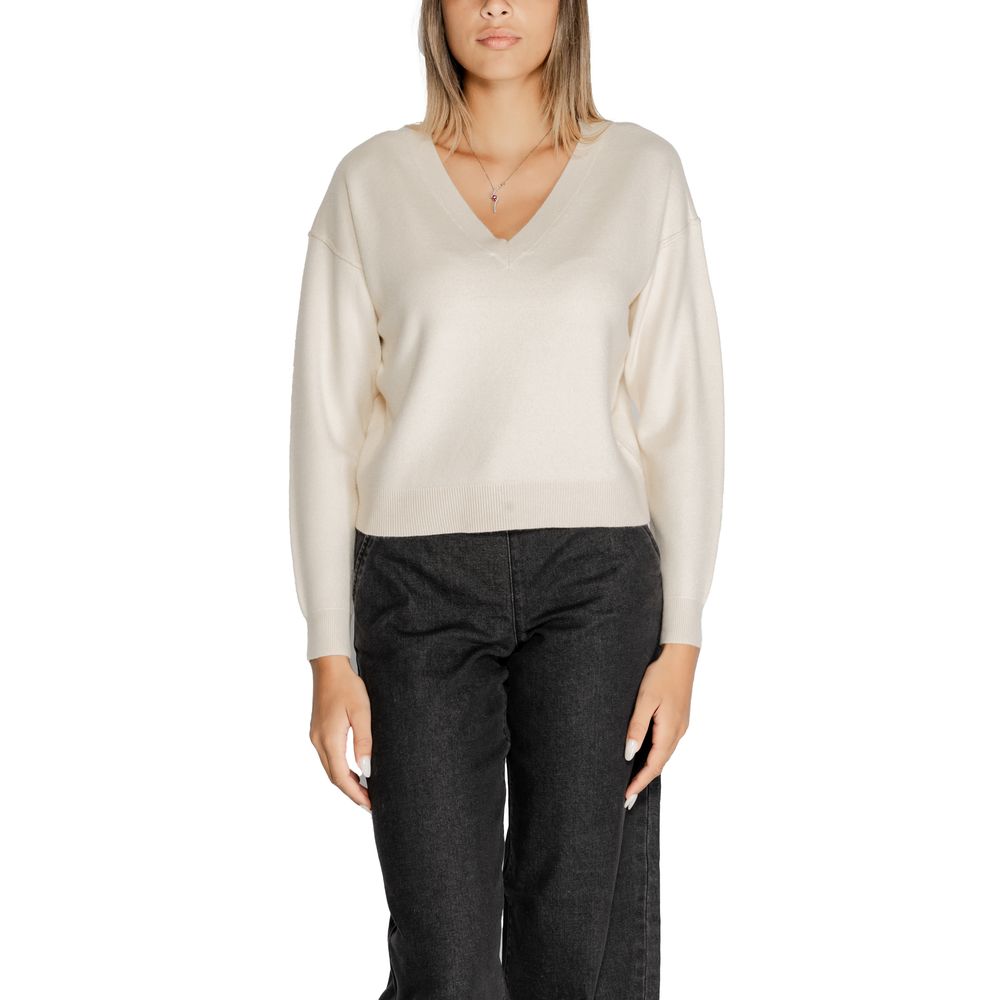 Vero Moda White Viscose Sweater -   -  Vero Moda.