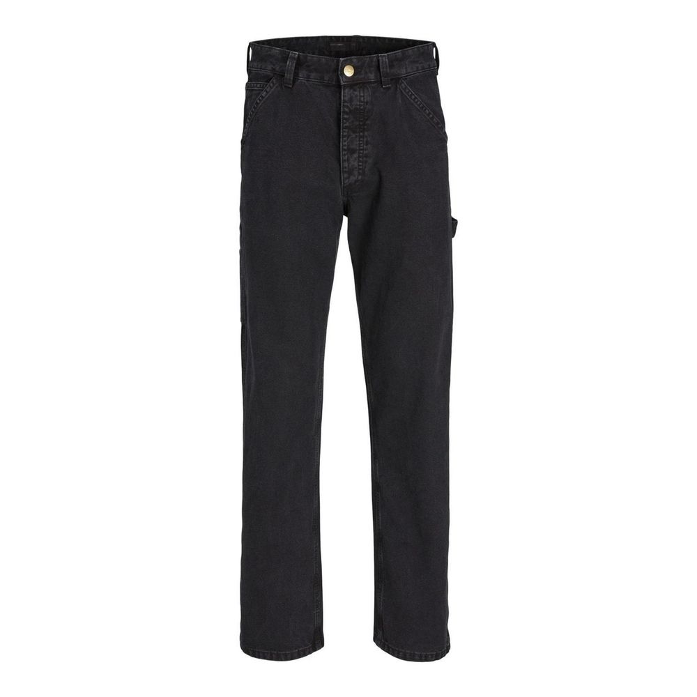 Jack Jones Black Cotton Relaxed Fit Jean -   -  Jack Jones.