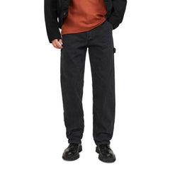 Jack Jones Black Cotton Relaxed Fit Jean -   -  Jack Jones.
