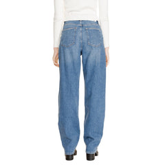 Calvin Klein Jeans Blue Cotton Relaxed Fit Jean -   -  Calvin Klein Jeans.