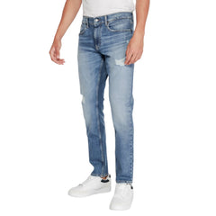 Tommy Hilfiger Jeans Blue Cotton Slim Fit Jean -   -  Tommy Hilfiger Jeans.