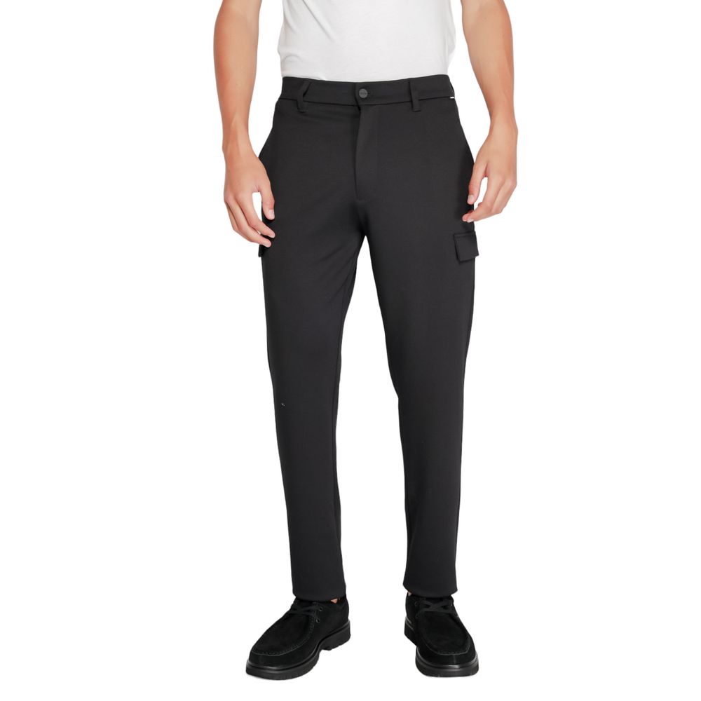 Calvin Klein Black Recycled Polyester Joggers Workout Pant -   -  Calvin Klein.