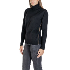 Alviero Martini Prima Classe Black Viscose Turtleneck -   -  Alviero Martini Prima Classe.