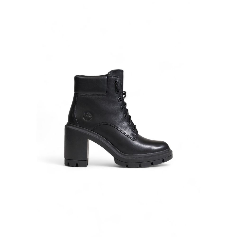 Timberland Black Recycled Leather High Heel -   -  Timberland.