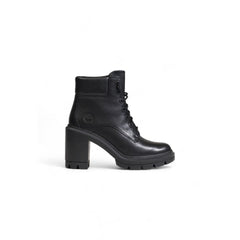 Timberland Black Recycled Leather High Heel -   -  Timberland.