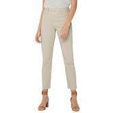 Only Beige Cotton Mom Jean -   -  Only.