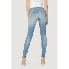 Guess Blue Cotton Skinny Jean -   -  Guess.