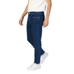 Calvin Klein Jeans Blue Cotton Slim Fit Jean -   -  Calvin Klein Jeans.