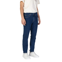 Calvin Klein Jeans Blue Cotton Slim Fit Jean -   -  Calvin Klein Jeans.