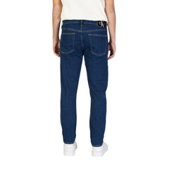 Calvin Klein Jeans Blue Cotton Slim Fit Jean -   -  Calvin Klein Jeans.