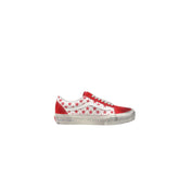 Vans Red Suede Leather Sneaker -   -  Vans.