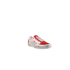 Vans Red Suede Leather Sneaker -   -  Vans.