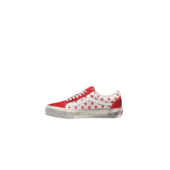Vans Red Suede Leather Sneaker -   -  Vans.