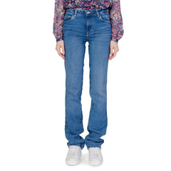 Guess Light Blue Organic Cotton Mom Jean -   -  Guess.
