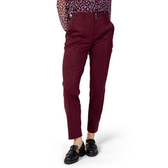 Street One Bordeaux Polyester Pant -   -  Street One.