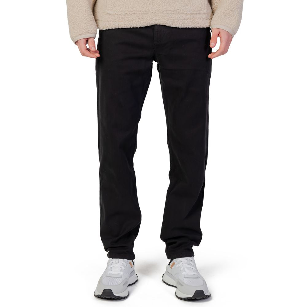 Hugo Boss Black Cotton Pant -   -  Hugo Boss.