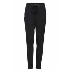 ICHI Black Polyester Pant -   -  ICHI.