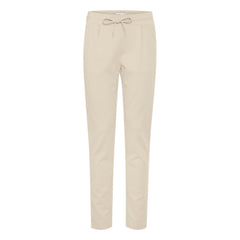 ICHI Beige Polyester Pant -   -  ICHI.