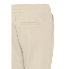 ICHI Beige Polyester Pant -   -  ICHI.