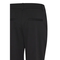 ICHI Black Recycled Polyester Pant -   -  ICHI.
