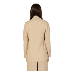 Sandro Ferrone Beige Polyester Blazer -   -  Sandro Ferrone.