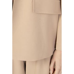Sandro Ferrone Beige Polyester Blazer -   -  Sandro Ferrone.