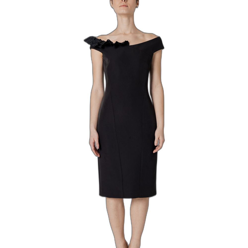 Sandro Ferrone Black Polyester Midi -   -  Sandro Ferrone.