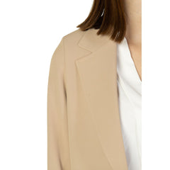Sandro Ferrone Beige Polyester Blazer -   -  Sandro Ferrone.