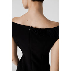 Sandro Ferrone Black Polyester Midi -   -  Sandro Ferrone.