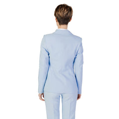 Sandro Ferrone Blue Polyester Blazer -   -  Sandro Ferrone.