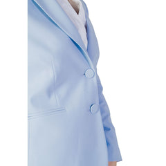 Sandro Ferrone Blue Polyester Blazer -   -  Sandro Ferrone.