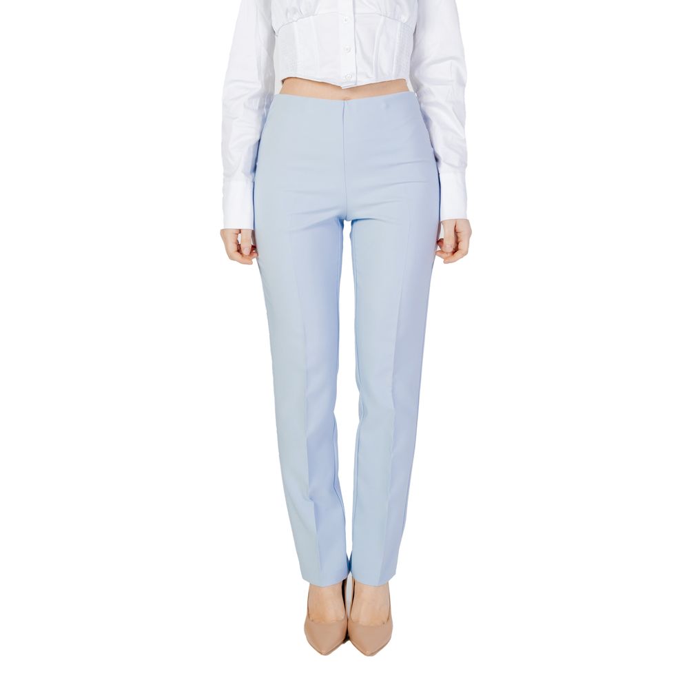 Sandro Ferrone Blue Polyester Pant -   -  Sandro Ferrone.
