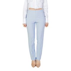Sandro Ferrone Blue Polyester Pant -   -  Sandro Ferrone.
