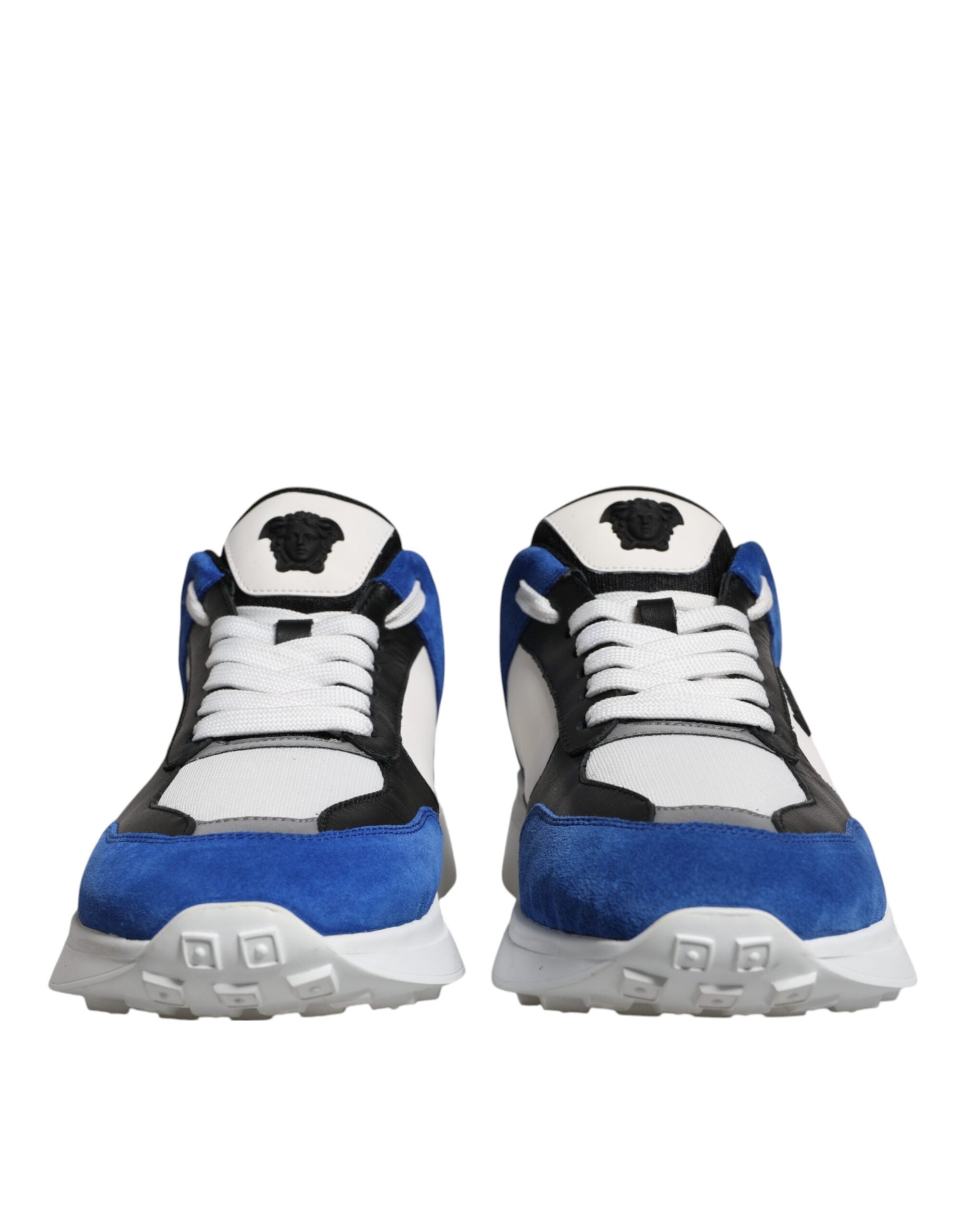 Versace Multicolor Canvas Quad Fabric Medusa Low Top Sneakers Shoes -   -  Versace. Versace Multicolor Canvas Quad Fabric Medusa Low Top Sneakers Shoes -   -  Versace.