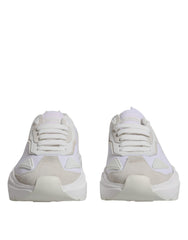 Dolce & Gabbana White Leather Daymaster Low Top Sneakers Shoes -   -  Dolce & Gabbana.