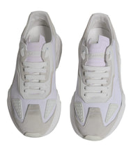Dolce & Gabbana White Leather Daymaster Low Top Sneakers Shoes -   -  Dolce & Gabbana.