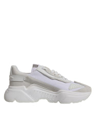 Dolce & Gabbana White Leather Daymaster Low Top Sneakers Shoes -   -  Dolce & Gabbana.