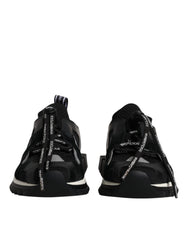 Dolce & Gabbana Black White Logo Sorrento Mens Sneakers Shoes -   -  Dolce & Gabbana.