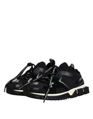 Dolce & Gabbana Black White Logo Sorrento Mens Sneakers Shoes -   -  Dolce & Gabbana.