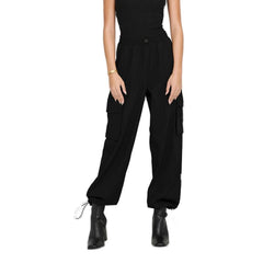 Only Black Cotton Pant -   -  Only.