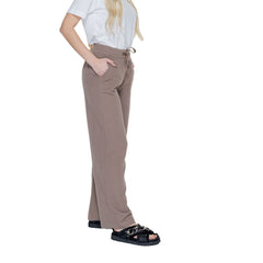 Street One Brown Cotton Pant -   -  Street One.