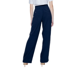 Street One Blue Viscose Pant -   -  Street One.